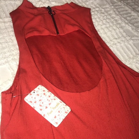 Free People Kitty Kat Mock Neck Mini Dress - Picture 2 of 8